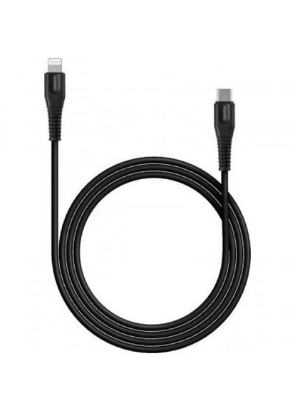 Дата кабель USB TypeC to Lightning 1.2m MFI Black (CNS-MFIC4B) Canyon usb type-c to lightning 1.2m mfi black (268144808)
