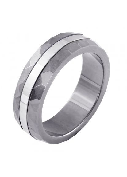 Кольцо из керамики в стиле минимализм Sincera (339869978)