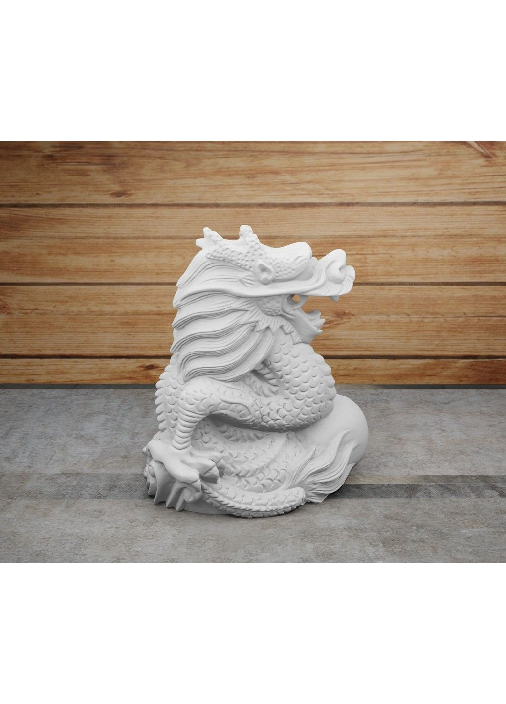 Статуетка дракона з кулею - яйцем. Символ 2024 року. Золотистий, 5 см ЗаСвіт (280940660)