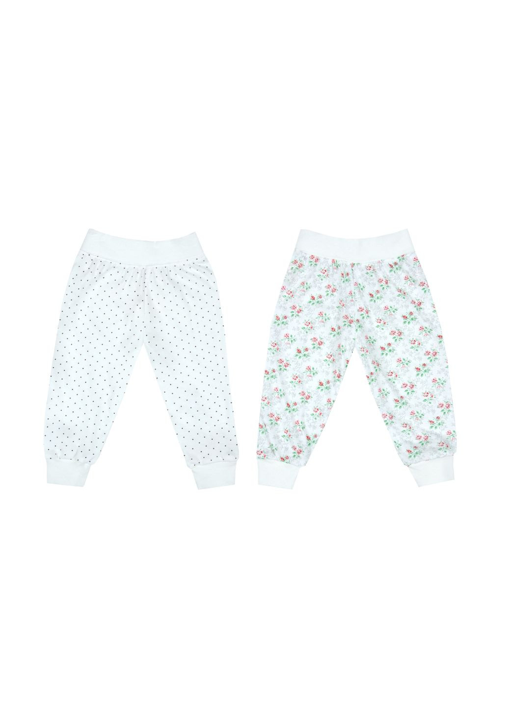 Белые повседневный летние брюки GABBI