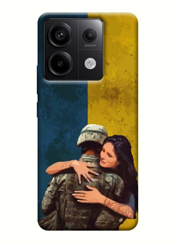 Чехол с принтом для Xiaomi Redmi Note 13 Pro 4G / для Ксяоми, сяоми, ксиомы редми ноте 13 о ВСУ style 8 No Brand (338602582)
