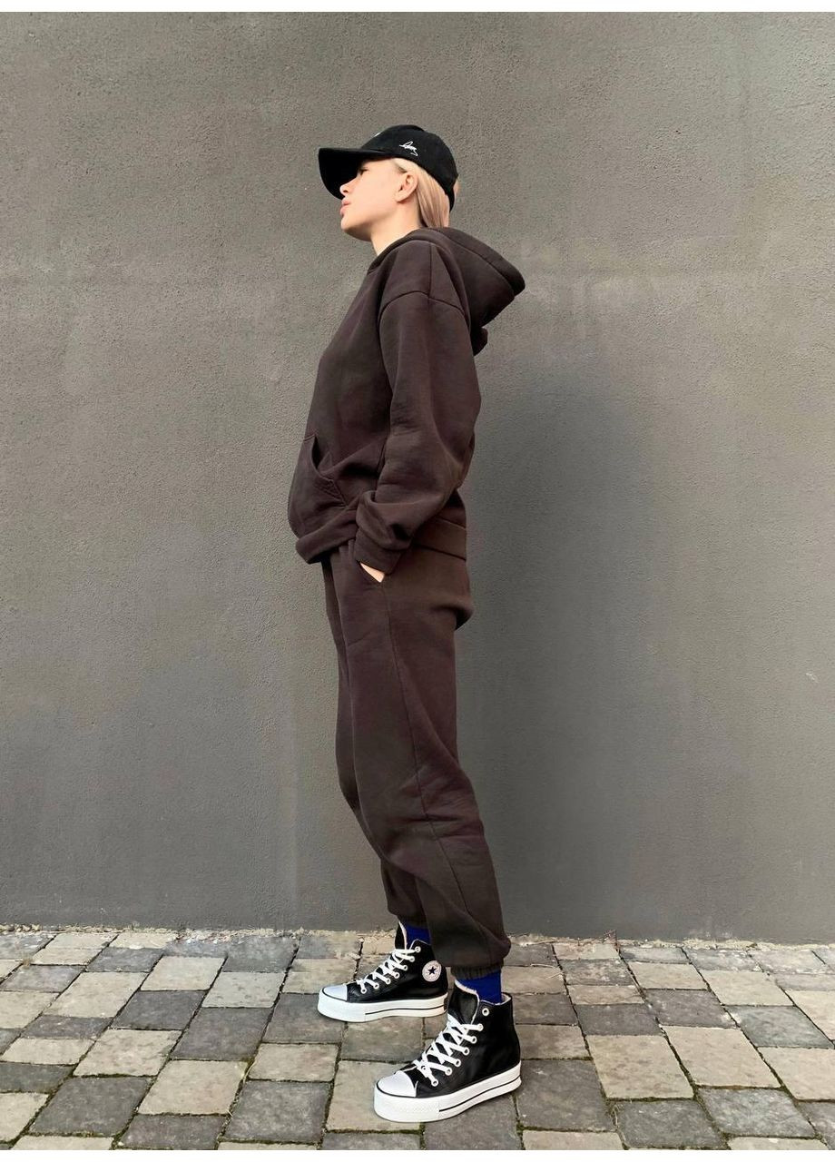 КЕДЫ ЖЕНСКИЕ CONVERSE HIGHT BLACK FUR КОНВЕРС No Brand чёрные зима (367171512)