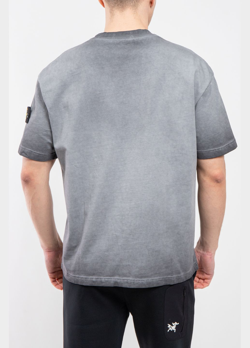 Сіра футболка Stone Island