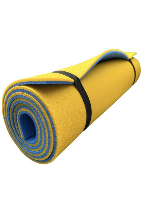Каремат для йоги, фитнеса и спорта, туретический спортивный каремат 180х60х9 мм. U-Powex (304541854)