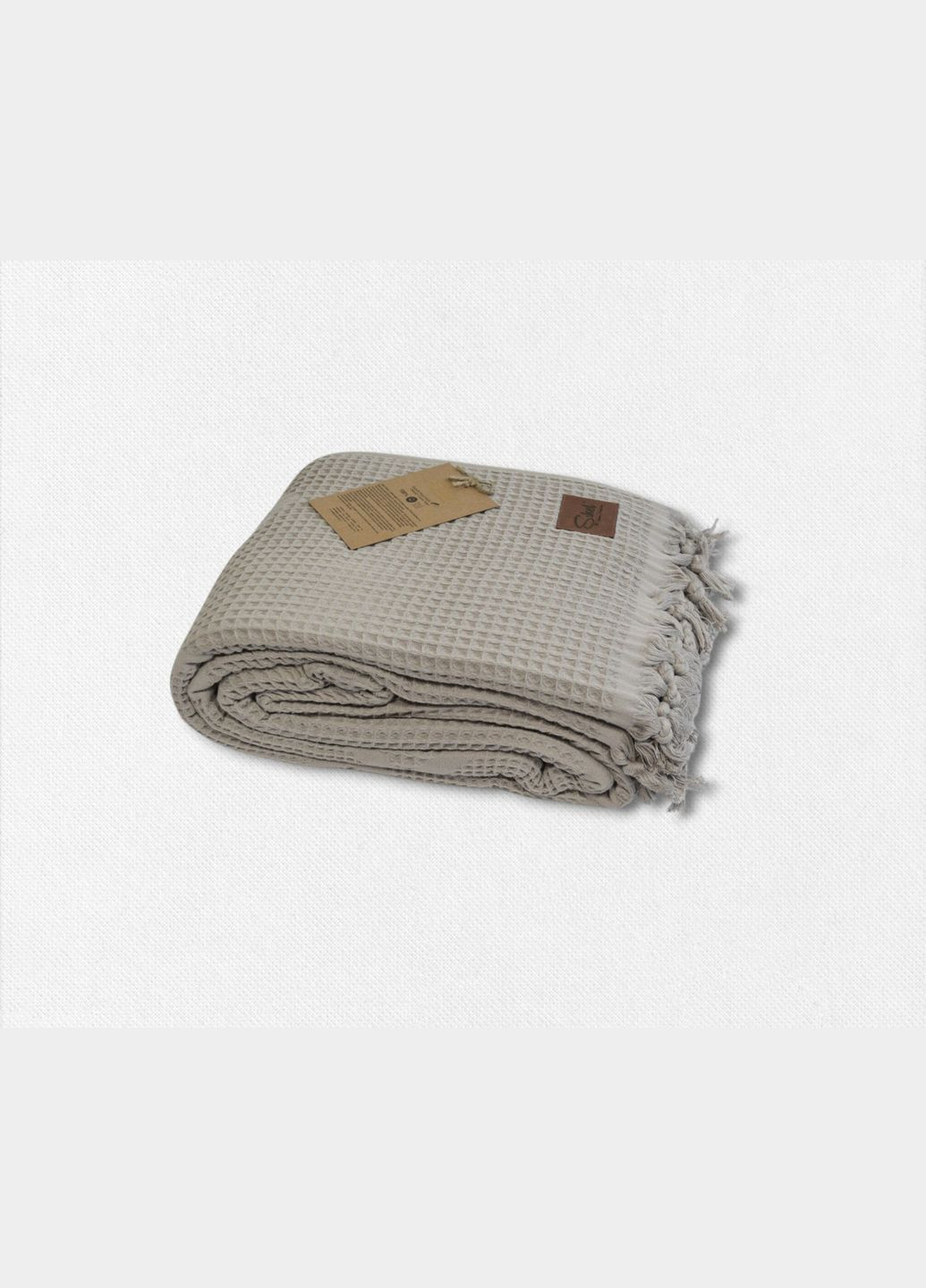 Вафельне покривало 210×240 см. Carel Gri Sikel (318381941)