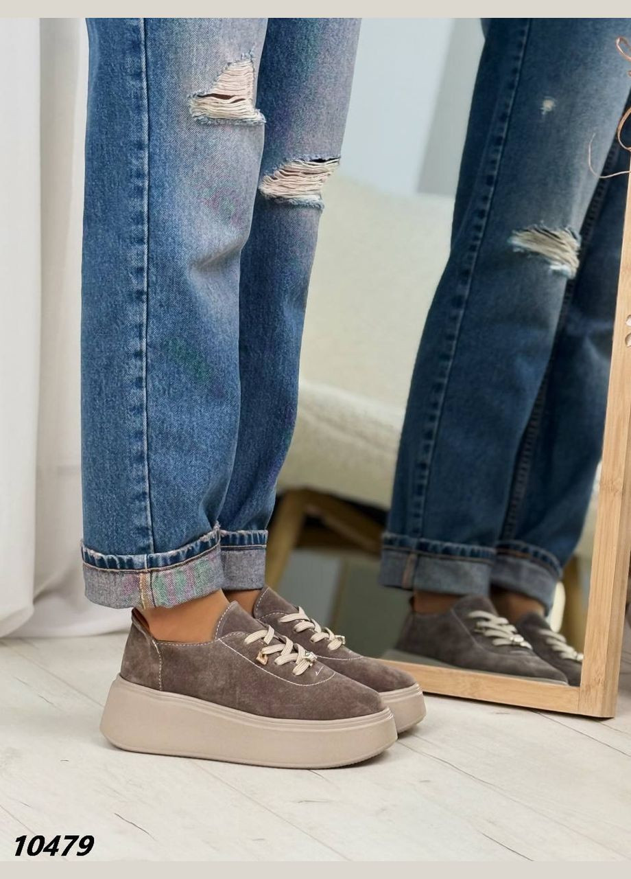 Кросівки Vakko темно-бежеві всесезони (326960553)