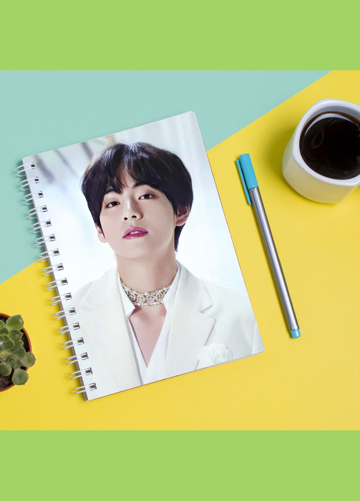 Скетчбук (Sketchbook) з принтом "BTS (Ві) 2" Кавун блокнот для малювання (316133867)