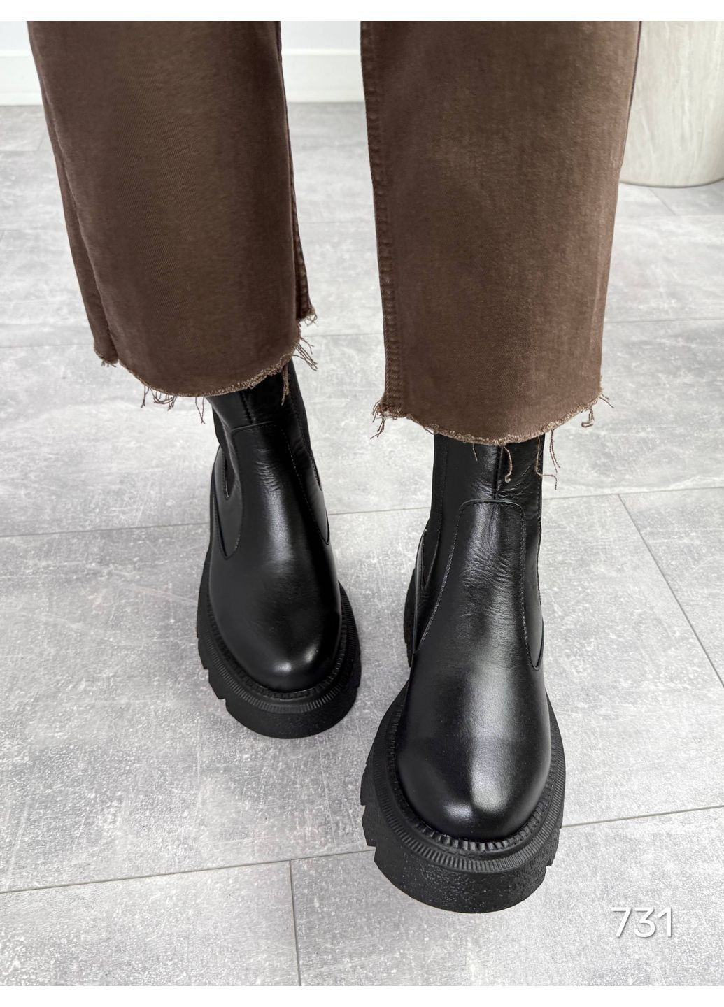 Осенние ботинки Vakko из искусственной кожи