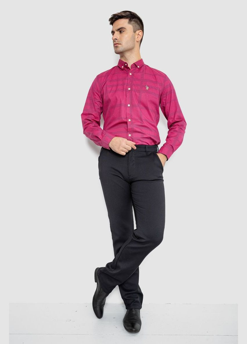 Бордовая рубашка Ager