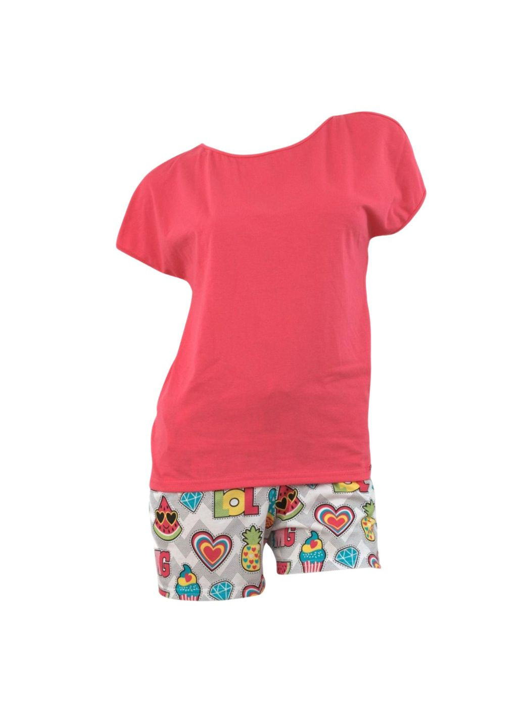 Розовая пижама женская 198-28 розовая Cornette