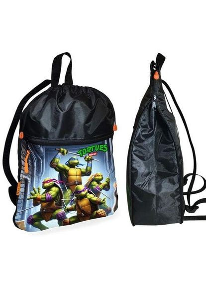 Школьный рюкзак детский Ракушки-ниндзя + Сумка для обуви спортивной формы Рюкзак-мешок для мальчика (2092) (1330357) Brand (368865218)