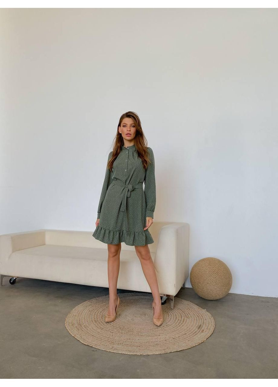 Оливкова сукня Come See and Buy