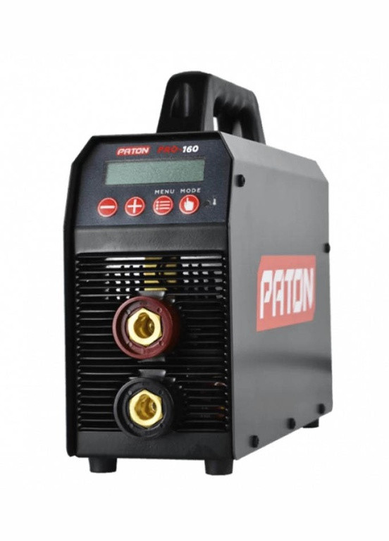 Сварочный инверторный аппарат PRO-160 (4.6 кВА, 160 А) ручная дуговая + кейс (22077) Патон (295036666)