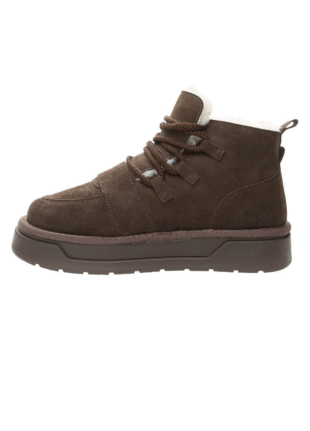 Осенние ботинки женские утепленные Keddo из натуральной замши