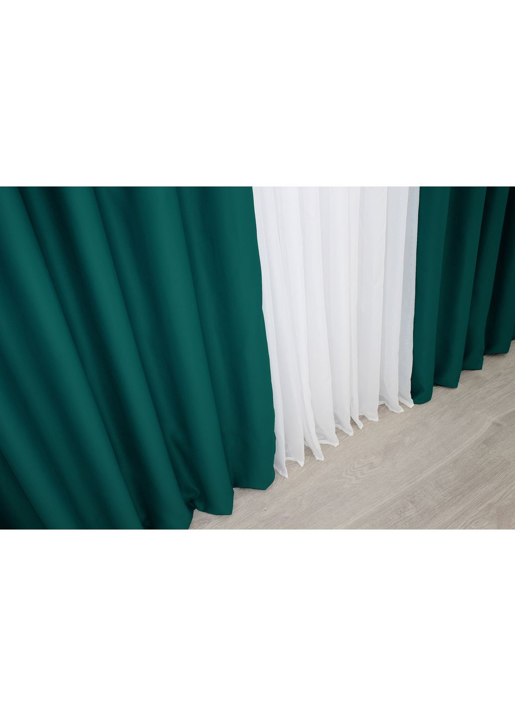 Комплект готовых штор Блекаут Fusion Dimout № 794ш 100х270 см 2 шт (31-329) VR-Textil (298122462)