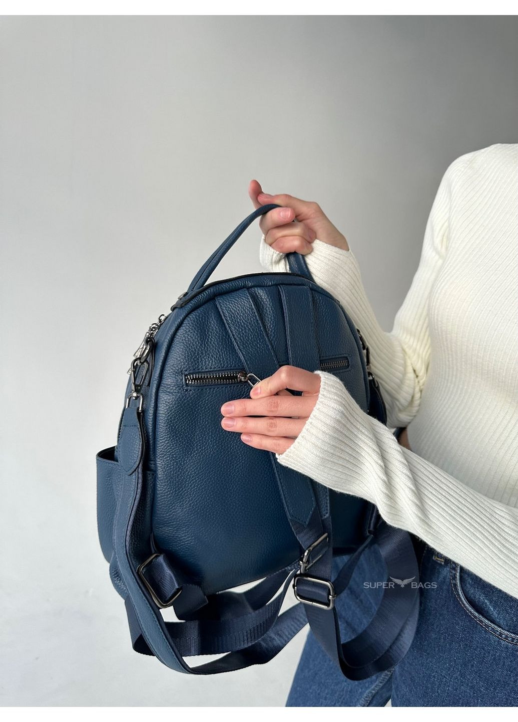 Кожаный женский рюкзак Tiding Bag (279316384)