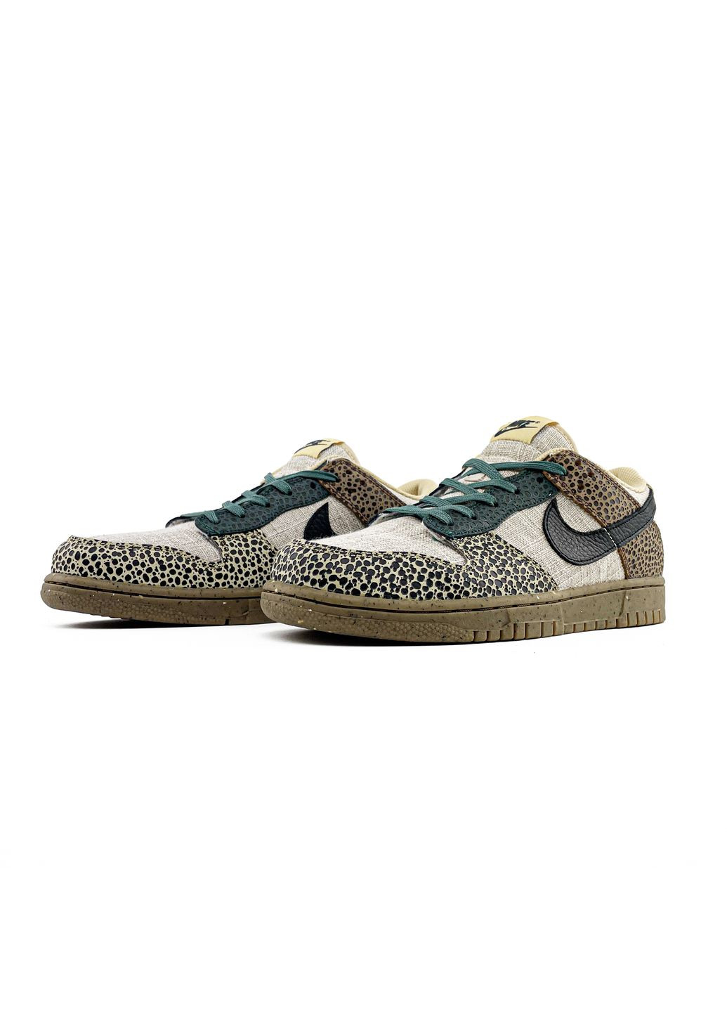 Кроссовки женские и мужские Nike SB Dunk Low safari brown | Найк сб данк низкие коричневые No Brand коричневые всесезоны (314794831)