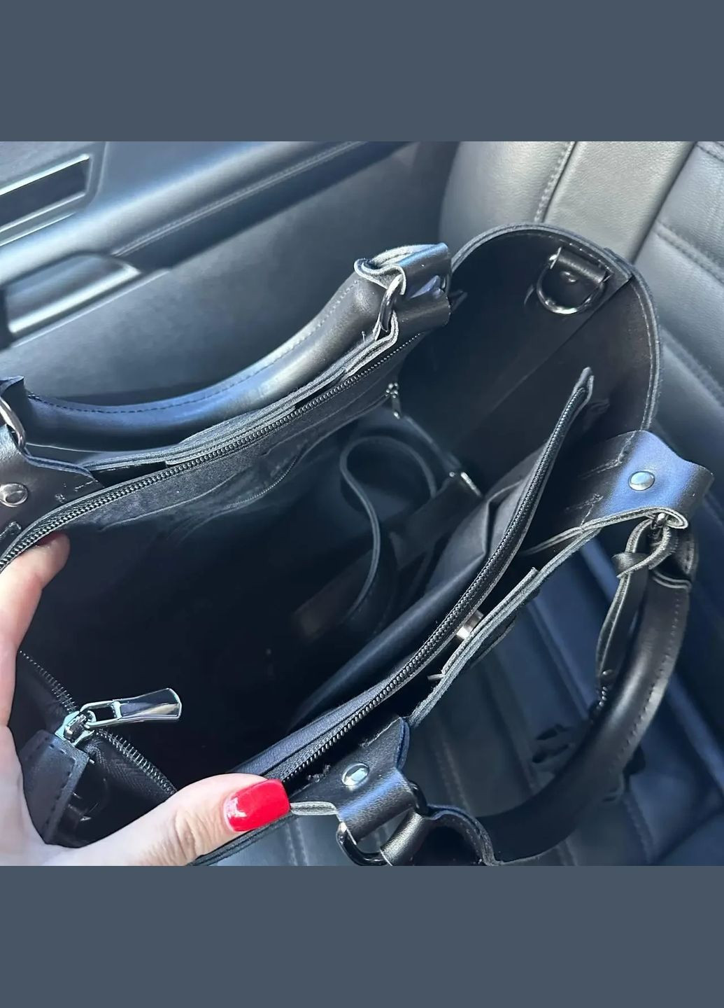 Сумка жіноча замшева велика PTR No Brand (317764110)