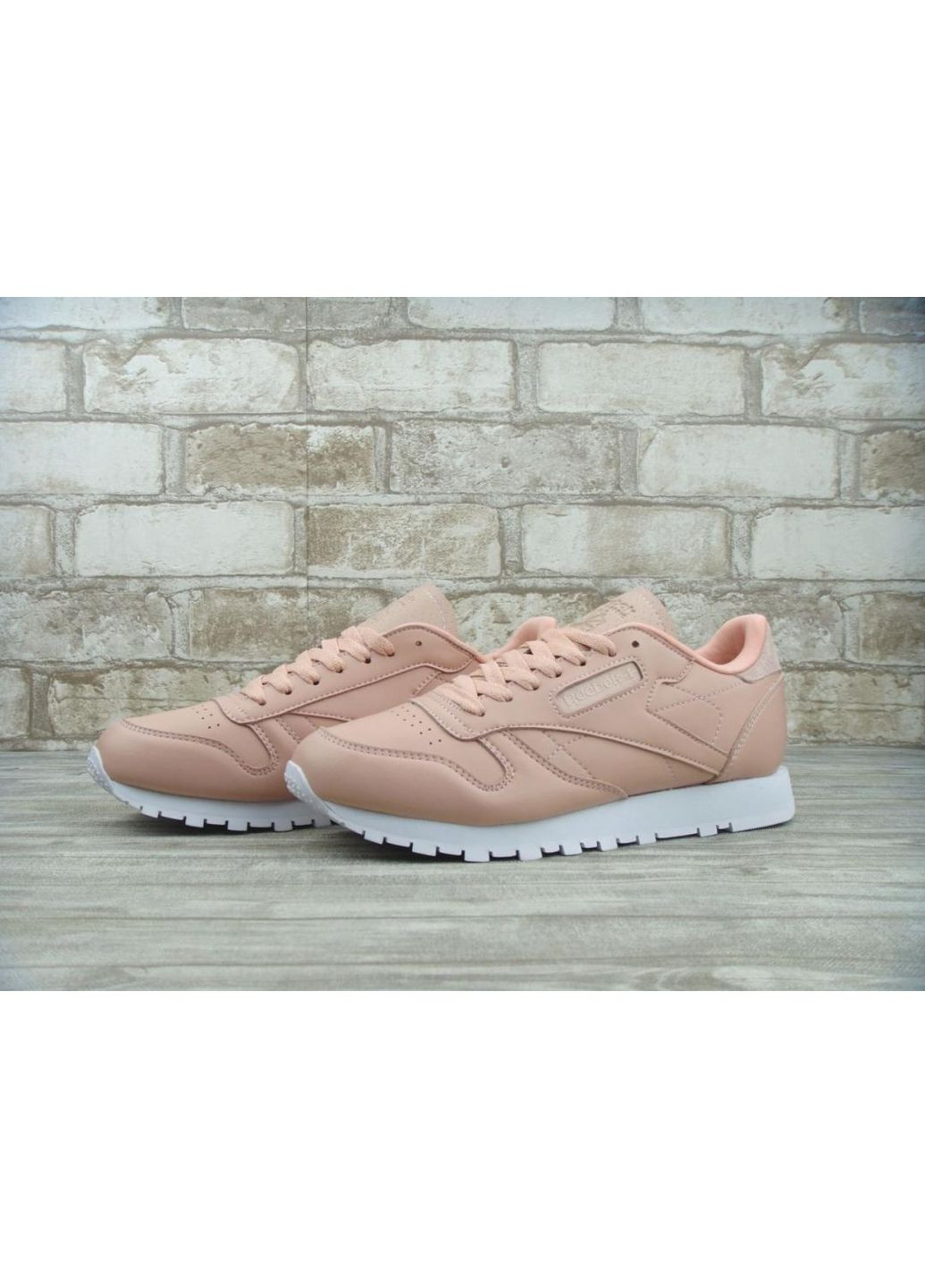 КРОСІВКИ ЖІНОЧІ REEBOK CLASSIC PINK WHITE 2 РІБОК No Brand рожеві демісезони (368888223)