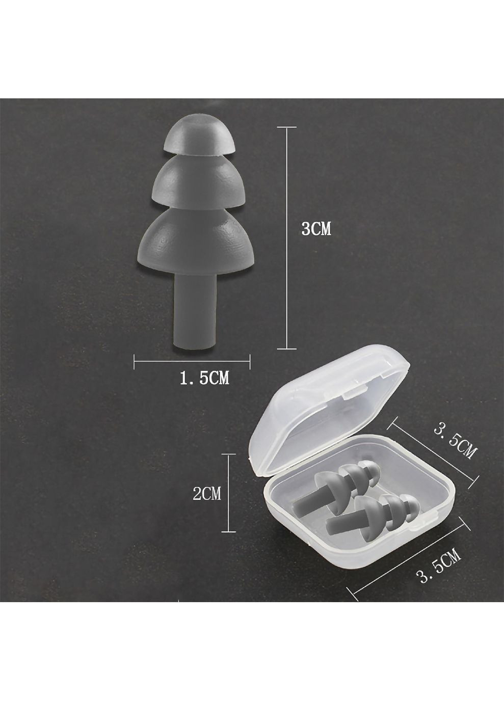 Беруши Light Черный Уни (2SC120-01) Renvo (282317558)