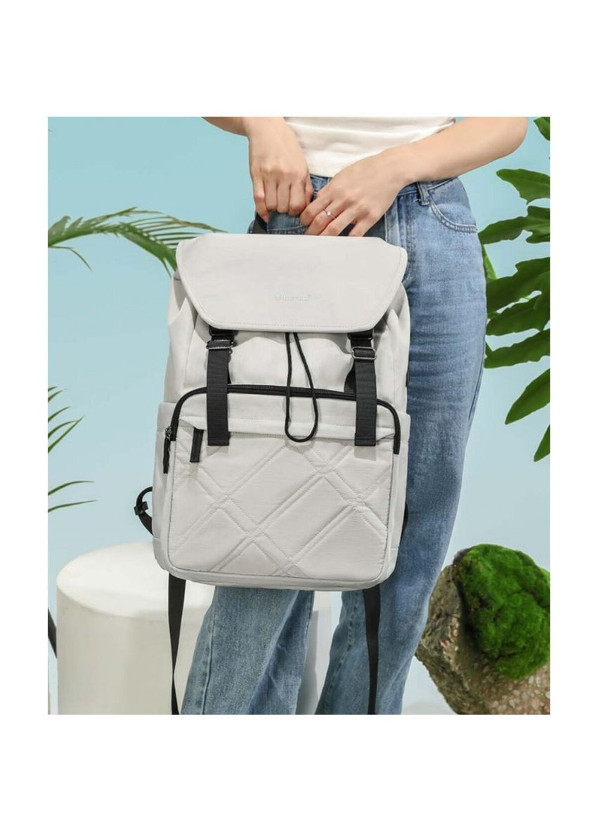 Рюкзак для ноутбука жіночий T-B9381 15.6 дюймів Light Grey (T-B9381GR) Tigernu (301871571)