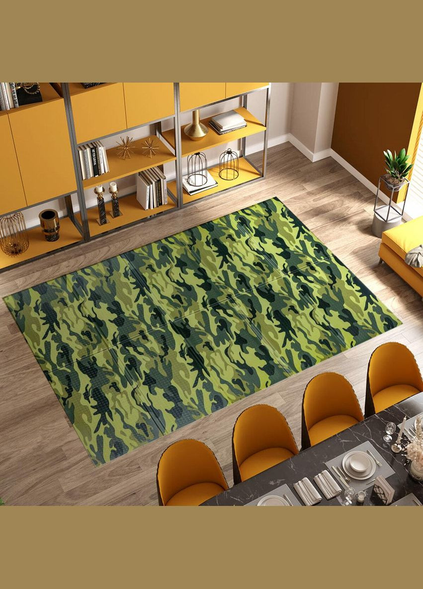 Камуфляжный коврик "Милитари" 200х150х1см 236 (3DPanda-0156) Sticker Wall (323154738)