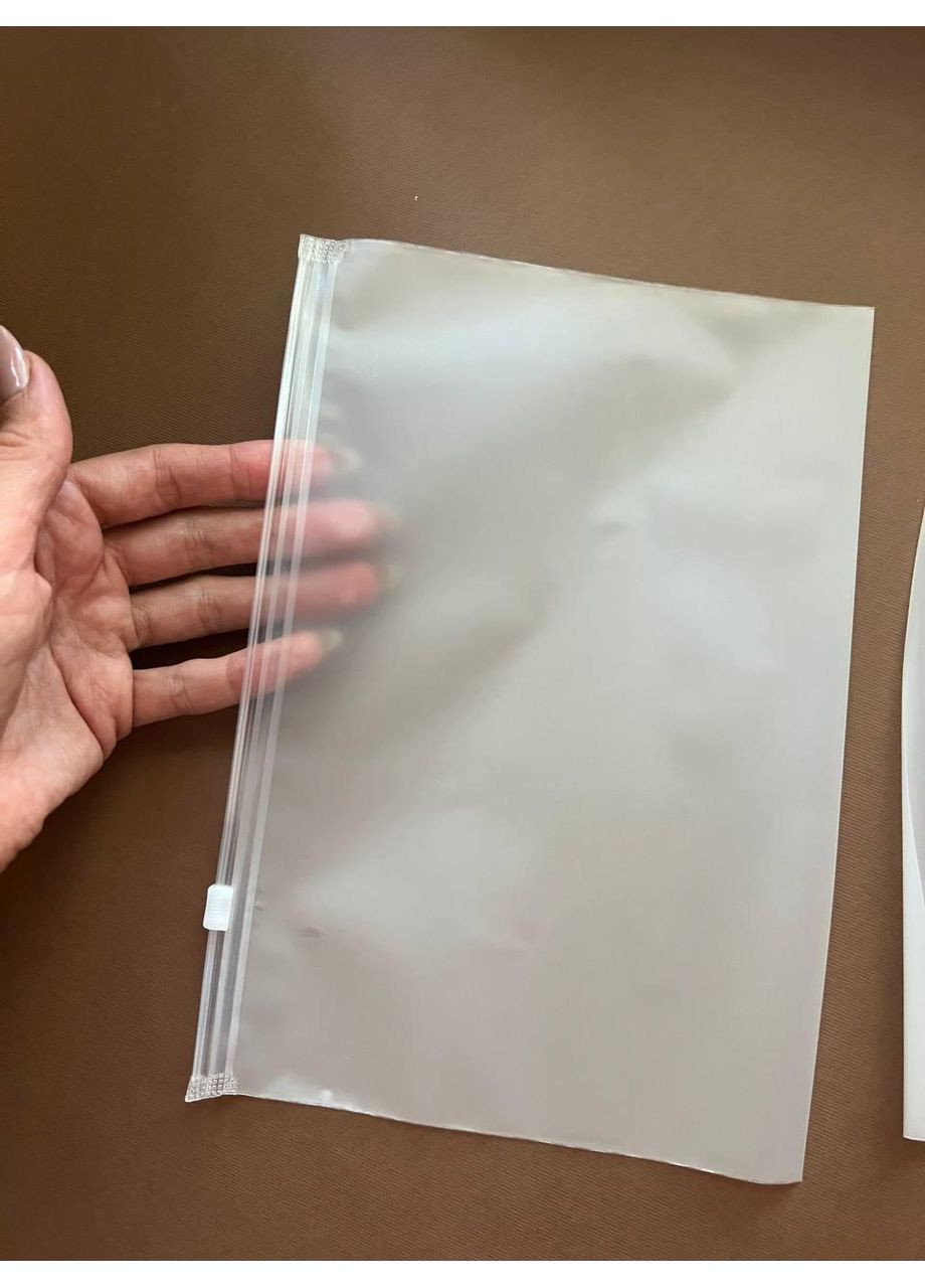 Пакет с замком бегунком матовый 25*17см No Brand (369394897)