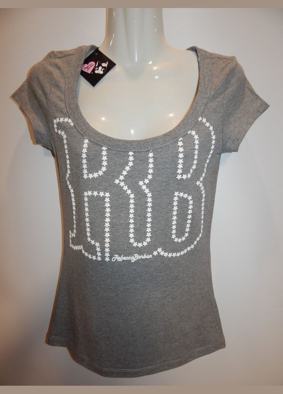 ФУТБОЛКА жіноча трикотажна фірмова Rebecca Bonbon 42-44 р. 147ф No Brand - (303932290)