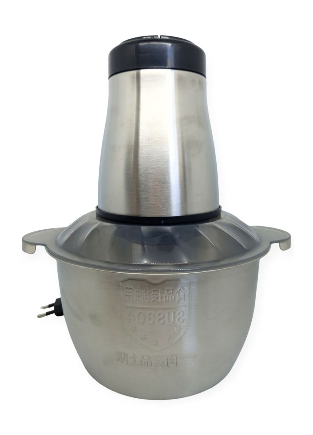Комбайн кухонный блендер с металлической чашей измельчитель мясорубка с двухъярусным лезвием электрический Coo No Brand (290704735)