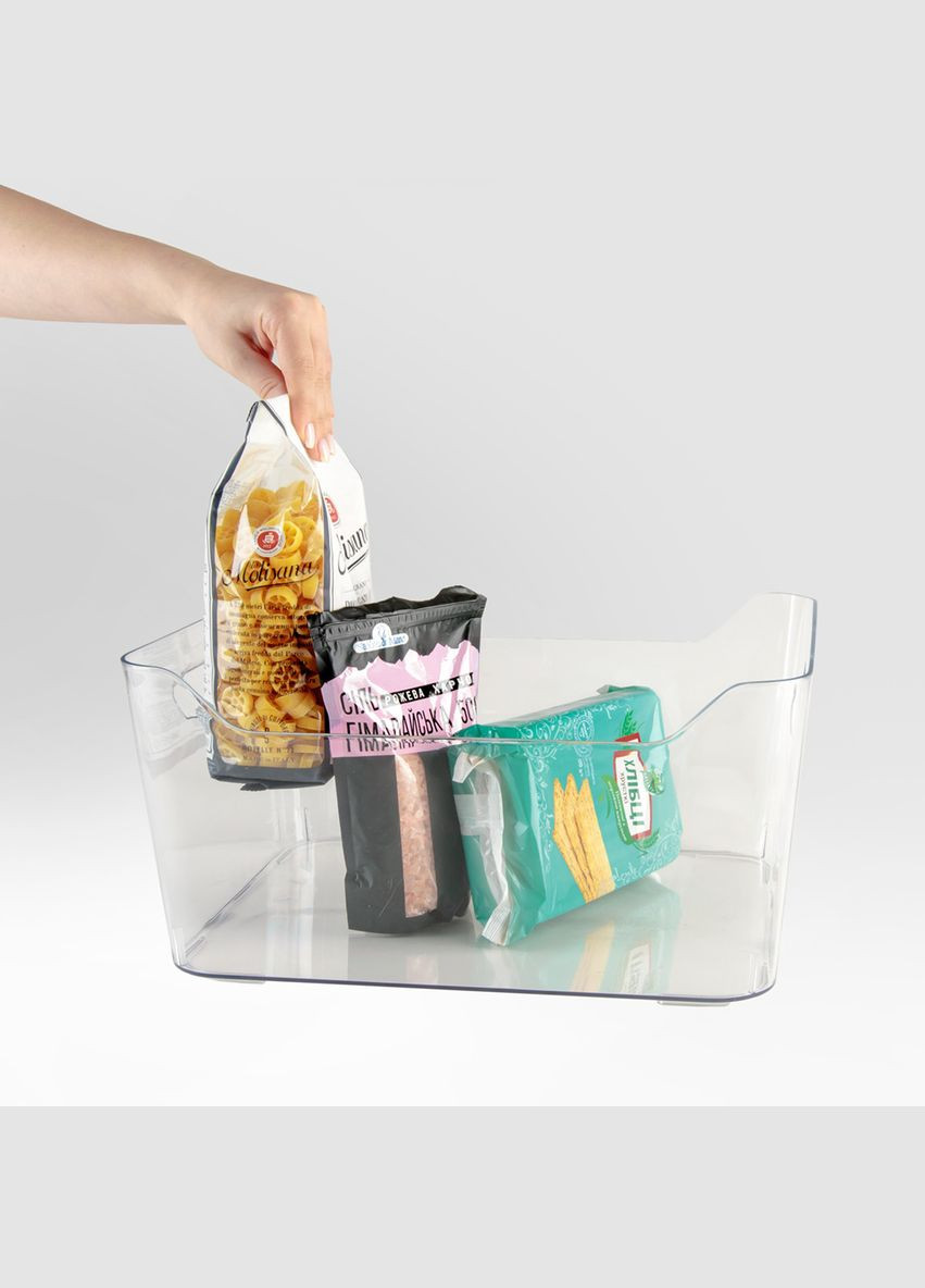 Ящик для зберігання MVM Прозорий (FH-24 XL T) МВМ (365280694)