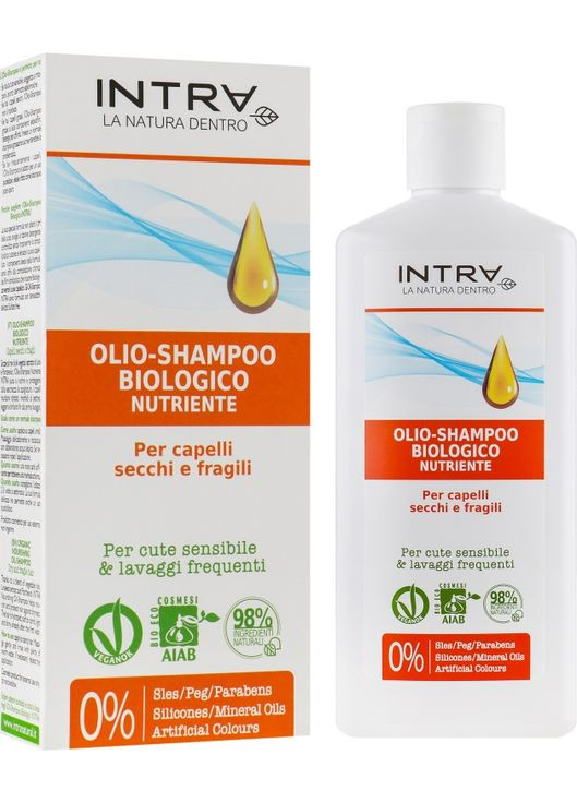 Шампунь-олія, живильний Sebum Nourishing Oil-Shampoo 200ml (643061-39807103) Intra (368870915)