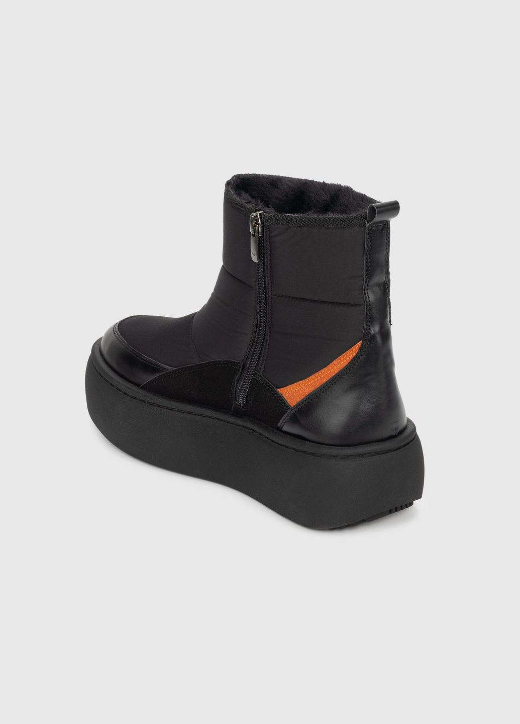 Черные дутики для девочки k-120 черный (2000990242860w) shop (2000990242860) OGGO