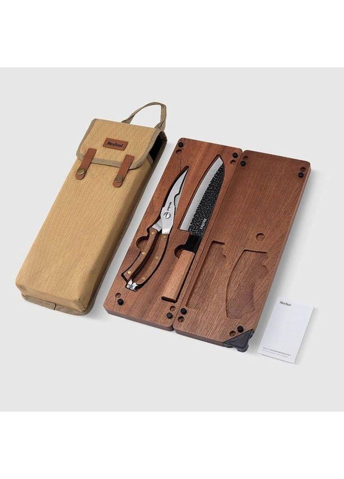 Набор ножей приборов для кемпинга Camp Chef (A-031797) NexTool (368994325)