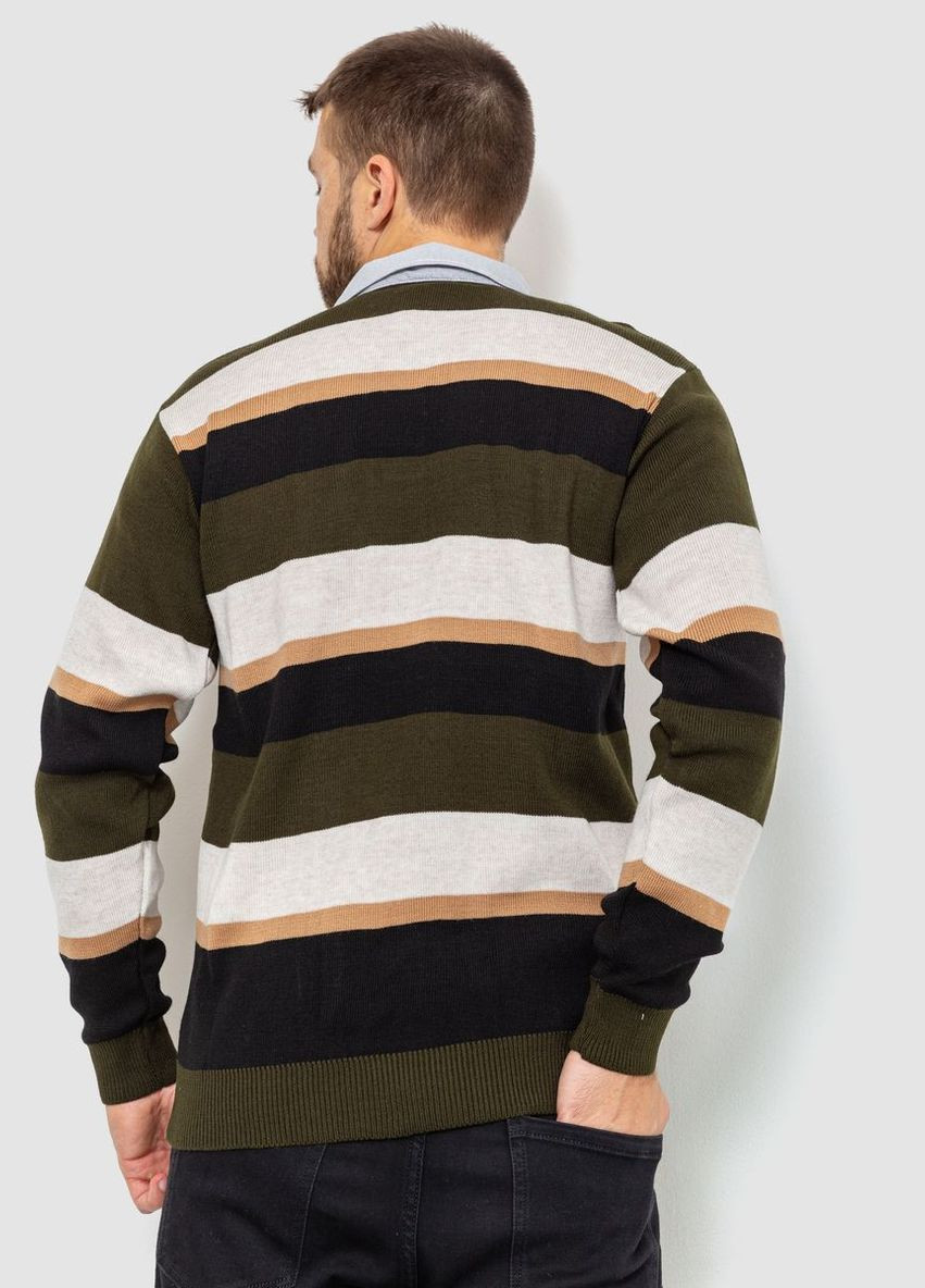 Черный демисезонный свитер-обманка мужской Ager