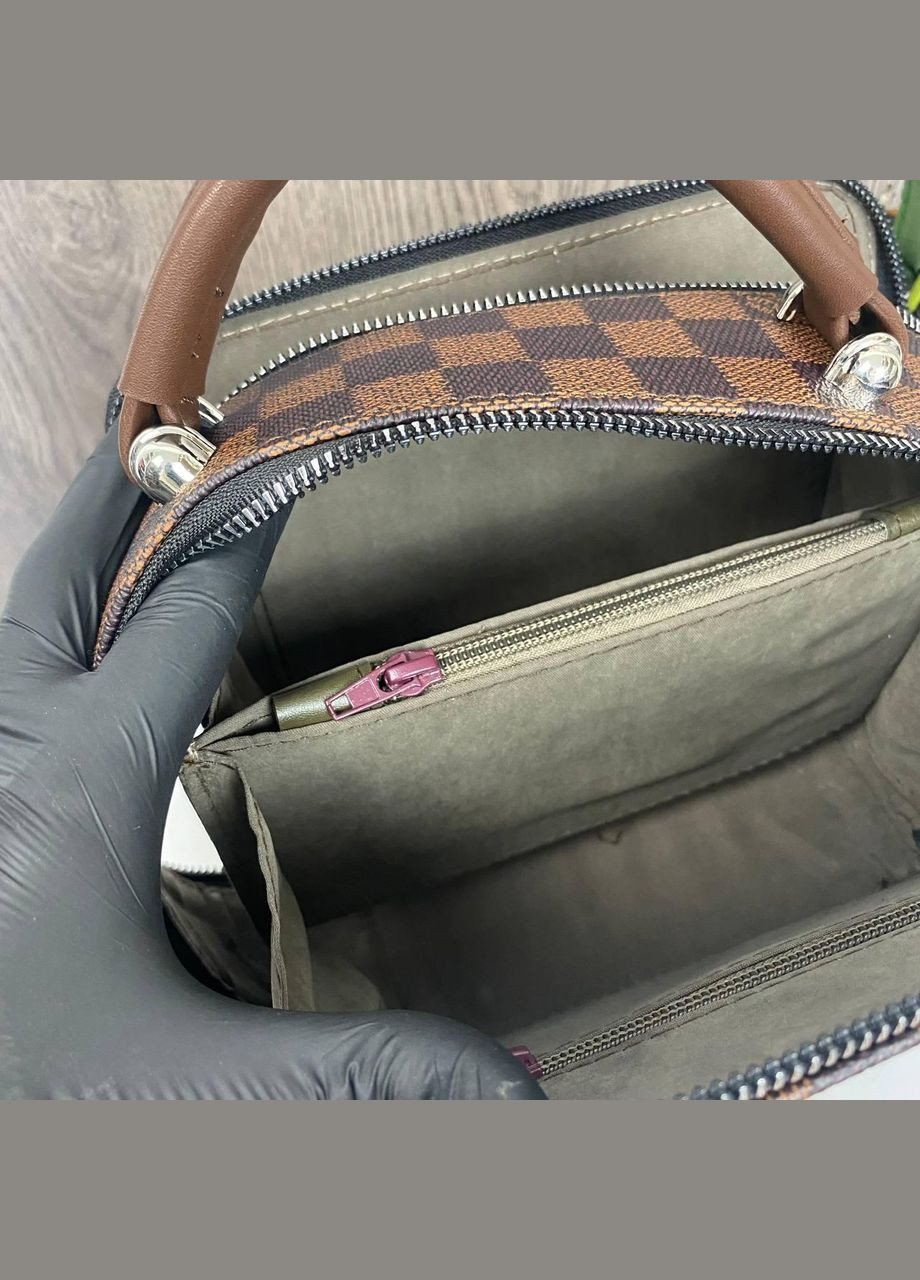 Женская мини сумочка клатч из мягкой экокожи с металлической фурнитурой черная (sku_1063) No Brand (330576459)