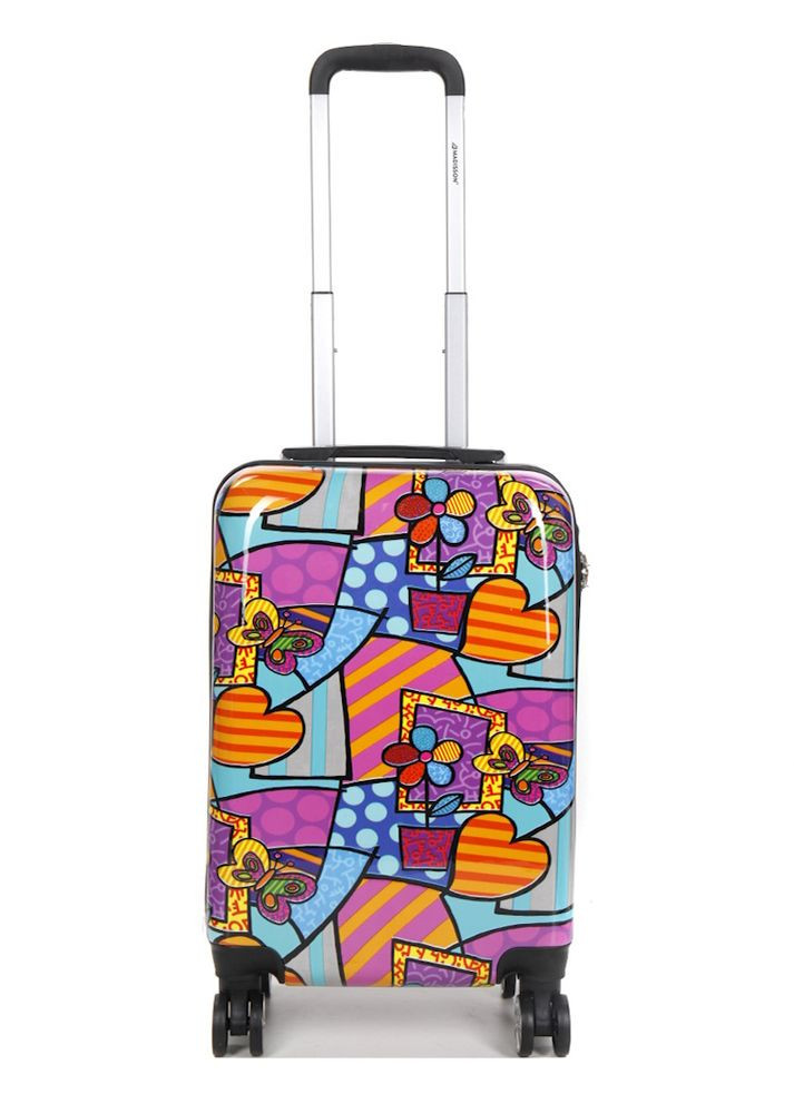 Чемодан маленький Madisson 96820B поликарбонат S Разноцветный Snowball (364845842)