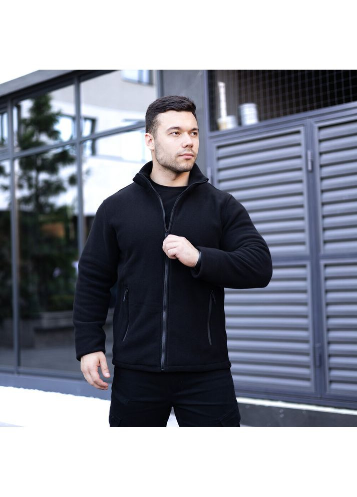 Толстовка флисовая Voin Черный Pobedov (364989426)