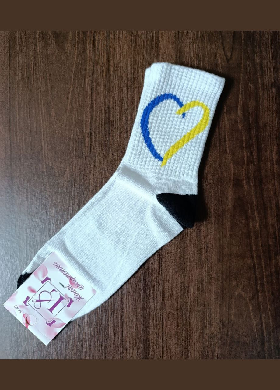 Комбіновані шкарпетки жіночі з написами, з символікою україни, Житомир українська симвооліи (317286517)