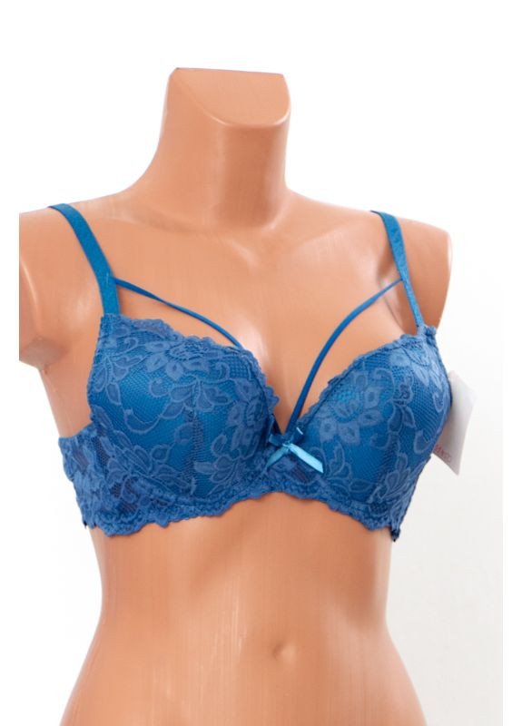 Бірюзовий бюстгальтер з push up (чашка в) (p-17415) Носи своє