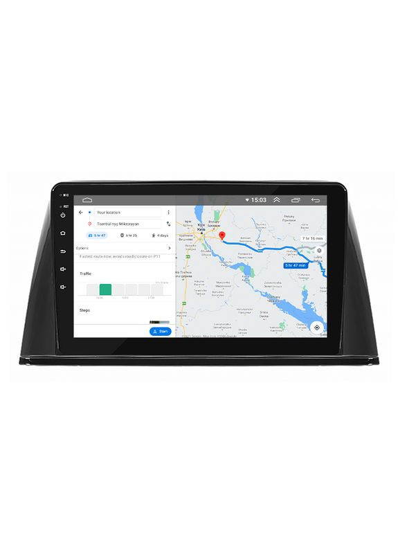 Штатная магнитола для Peugeot 308 II 2013-2017 экран 9" 1/16Gb/ Wi-Fi Optima GPS Андроид Пежо 30шт Lesko (336193059)