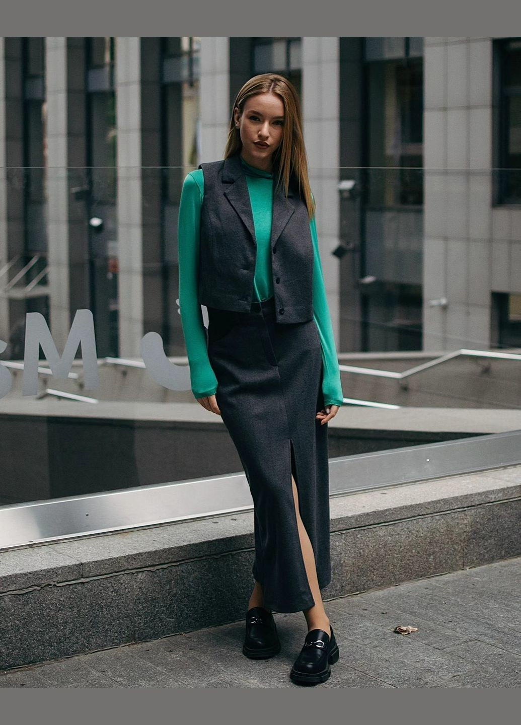 Жіноча утеплена спідниця миди (ll220167891) LadyLike (333341438)