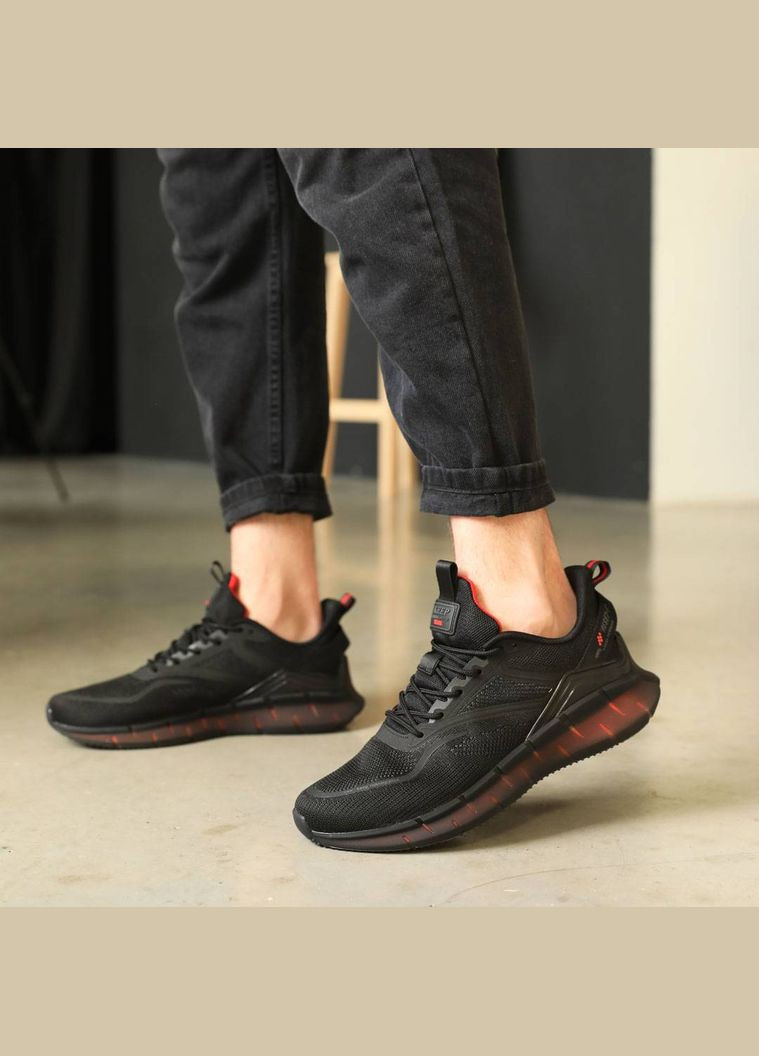 Черные демисезонные кроссовки мужские Fashion