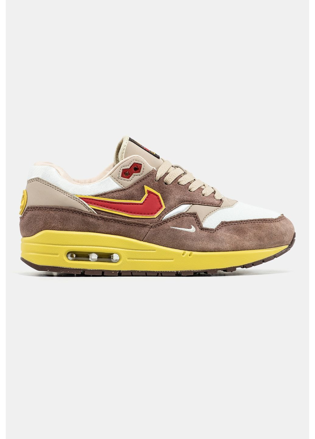 Коричневі Осінні кросівки чоловічі nike No Brand Air Max 1