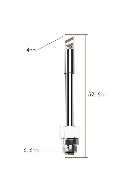 Жала, наконечники для портативного паяльника (конус, лезвие, цилиндр) набор 3 шт. No Brand (322567897)