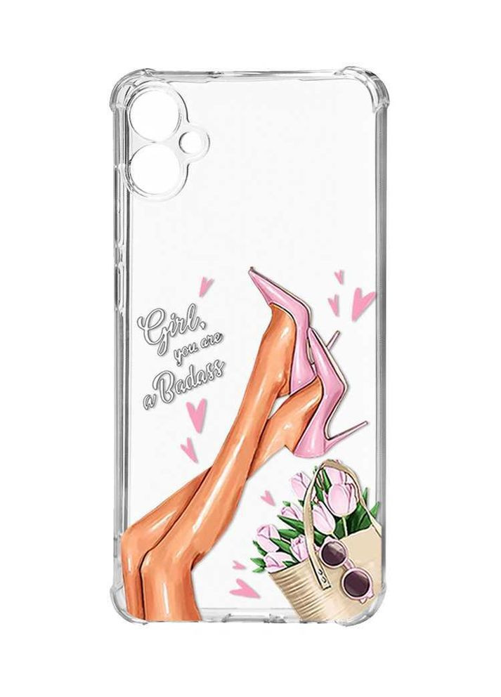 Чохол з потовщеними кутами на Samsung Galaxy A05 (A055):: Ніжки (принт 62) Creative (355408803)