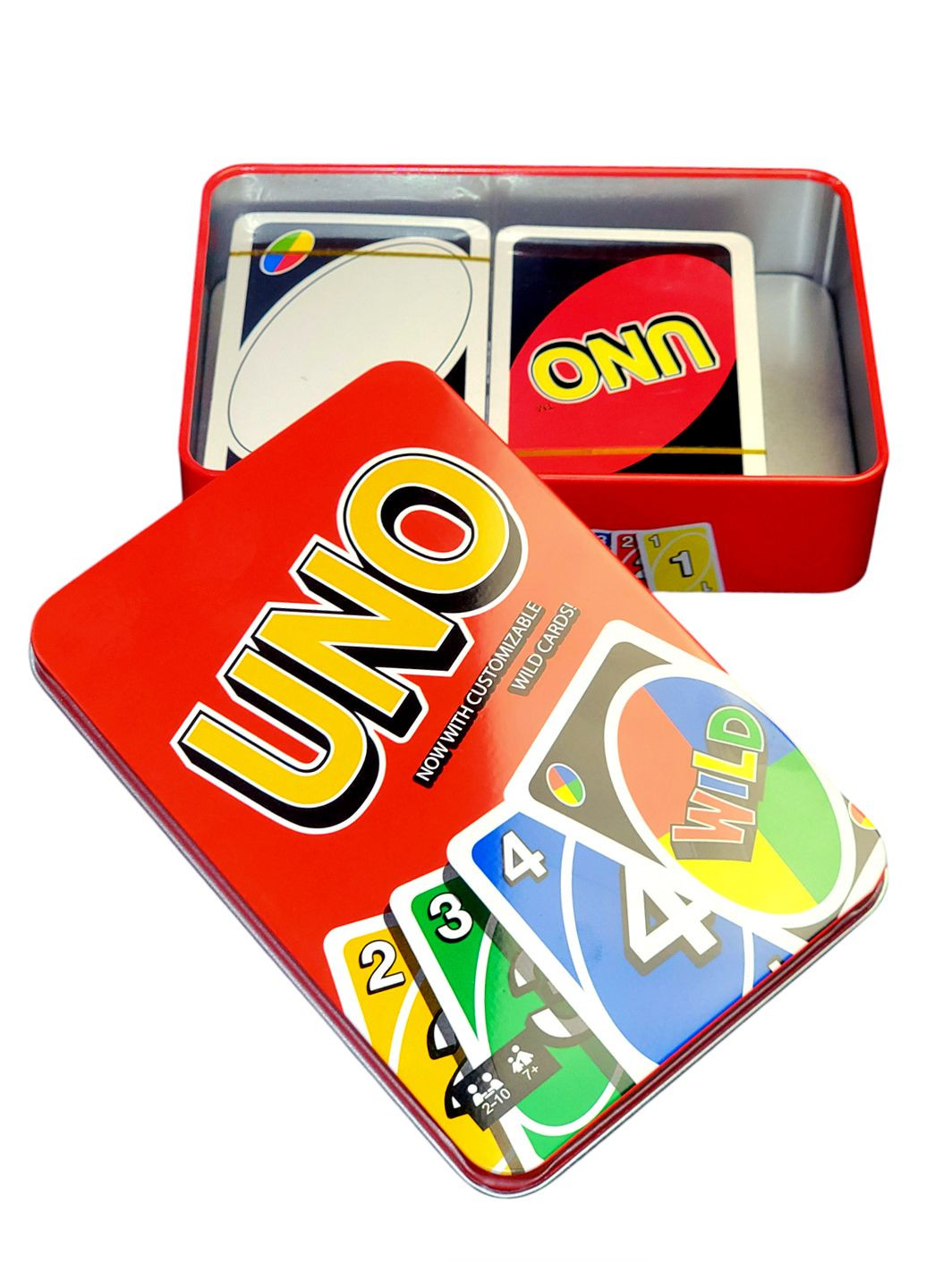 Настільна гра Уно "Дикі Карти" в Жестяній Коробці / Wild UNO (328934887)