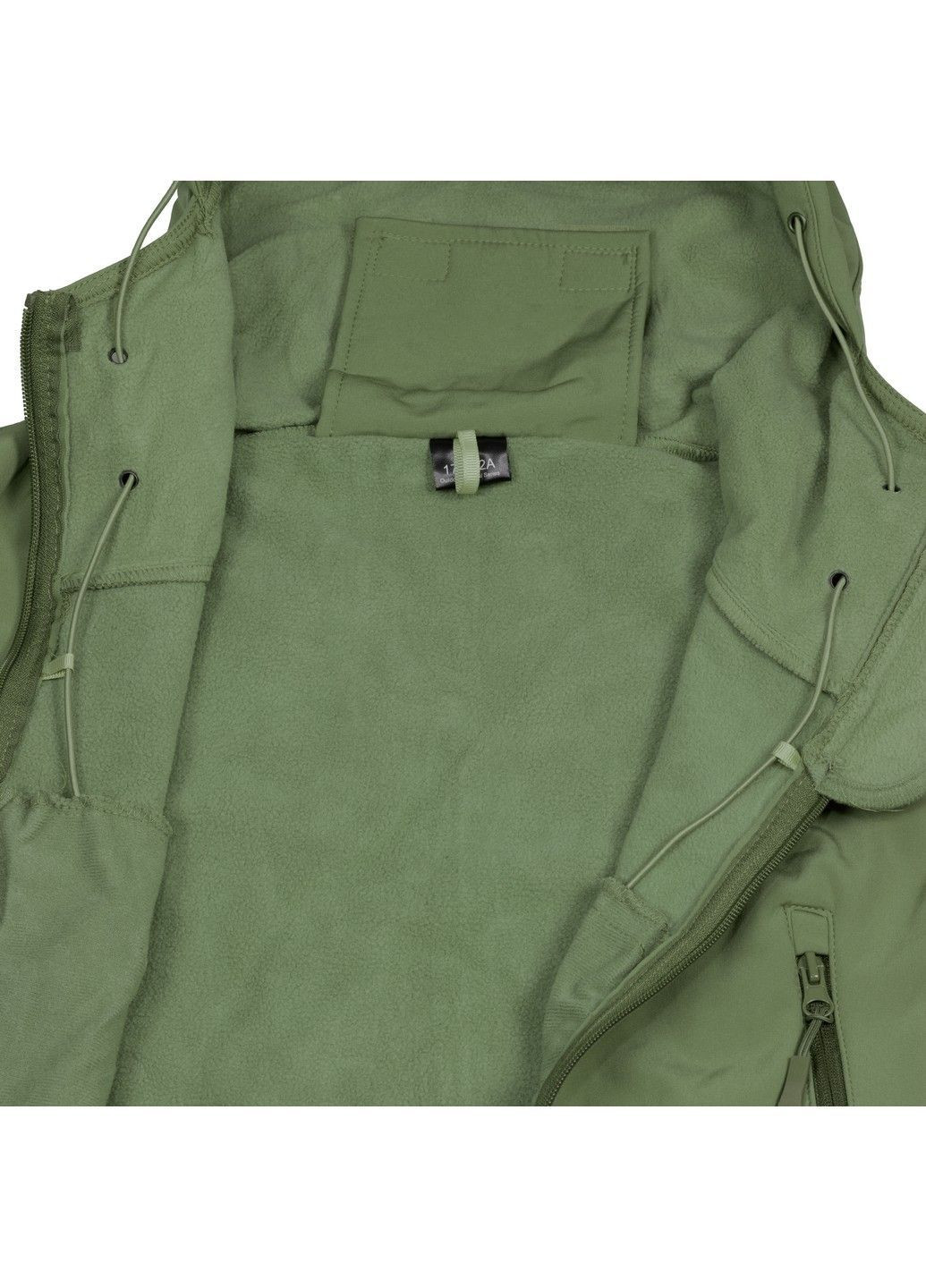 Оливкова демісезонна куртка shark skin softshell olive Vik-Tailor