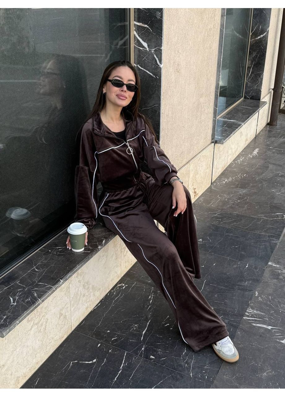 Костюм велюр Туреччина,штани та кофта Україна (361021571)