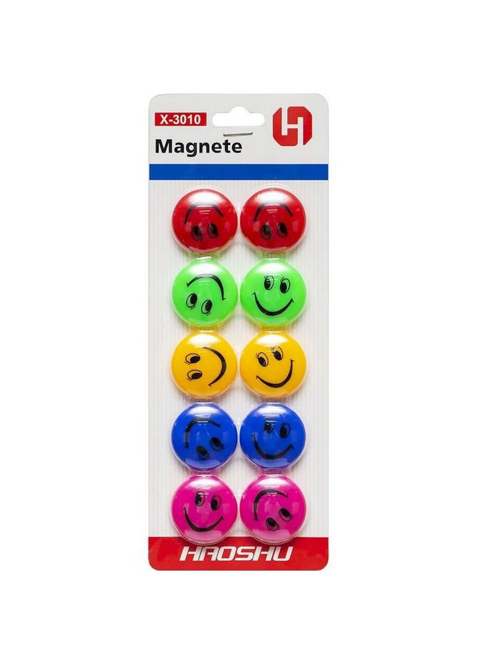 Магніт для дошки "Смайлик" X-3010 D 3 см Bambi (334163071)