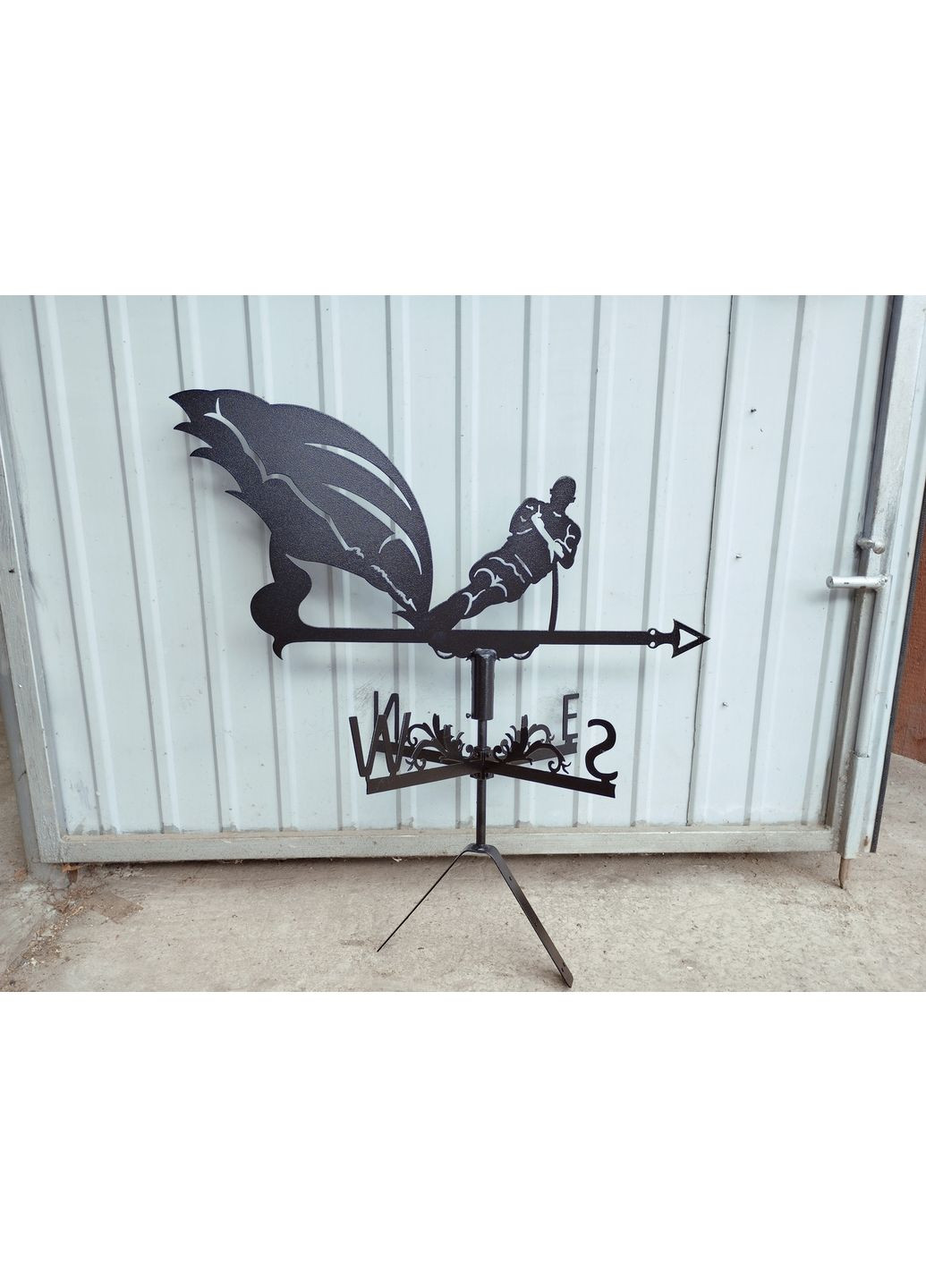 Флюгер Водный лыжник из металла 2 мм. No Brand (368896629)